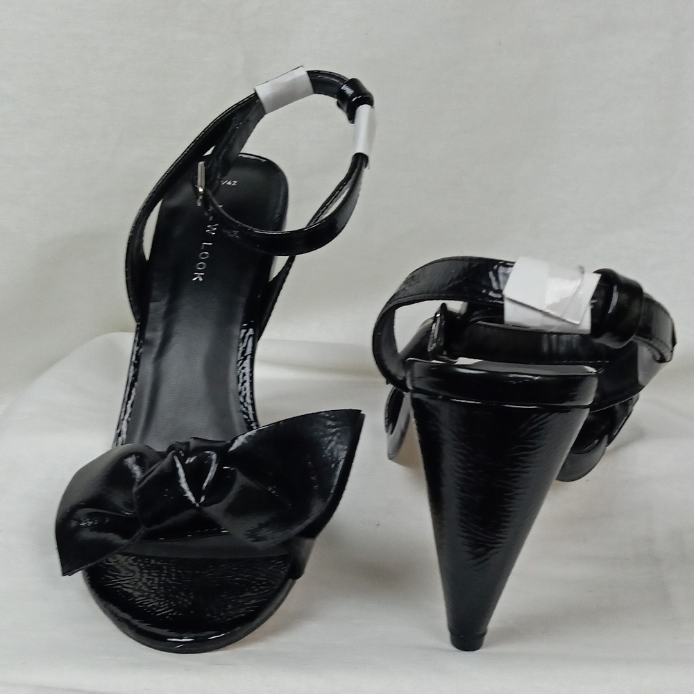 New Look |  Open Toe Ankle Strap Heels